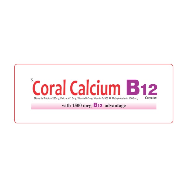 Coral Calcium B12 Capsules